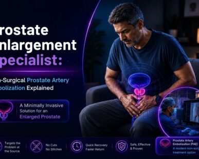 Prostate Enlargement Specialist: Non-Surgical Prostate Artery Embolization Explained