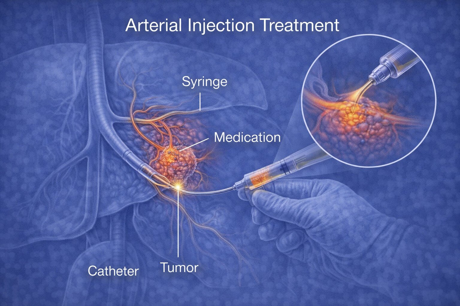 Arterial Injection Treatment