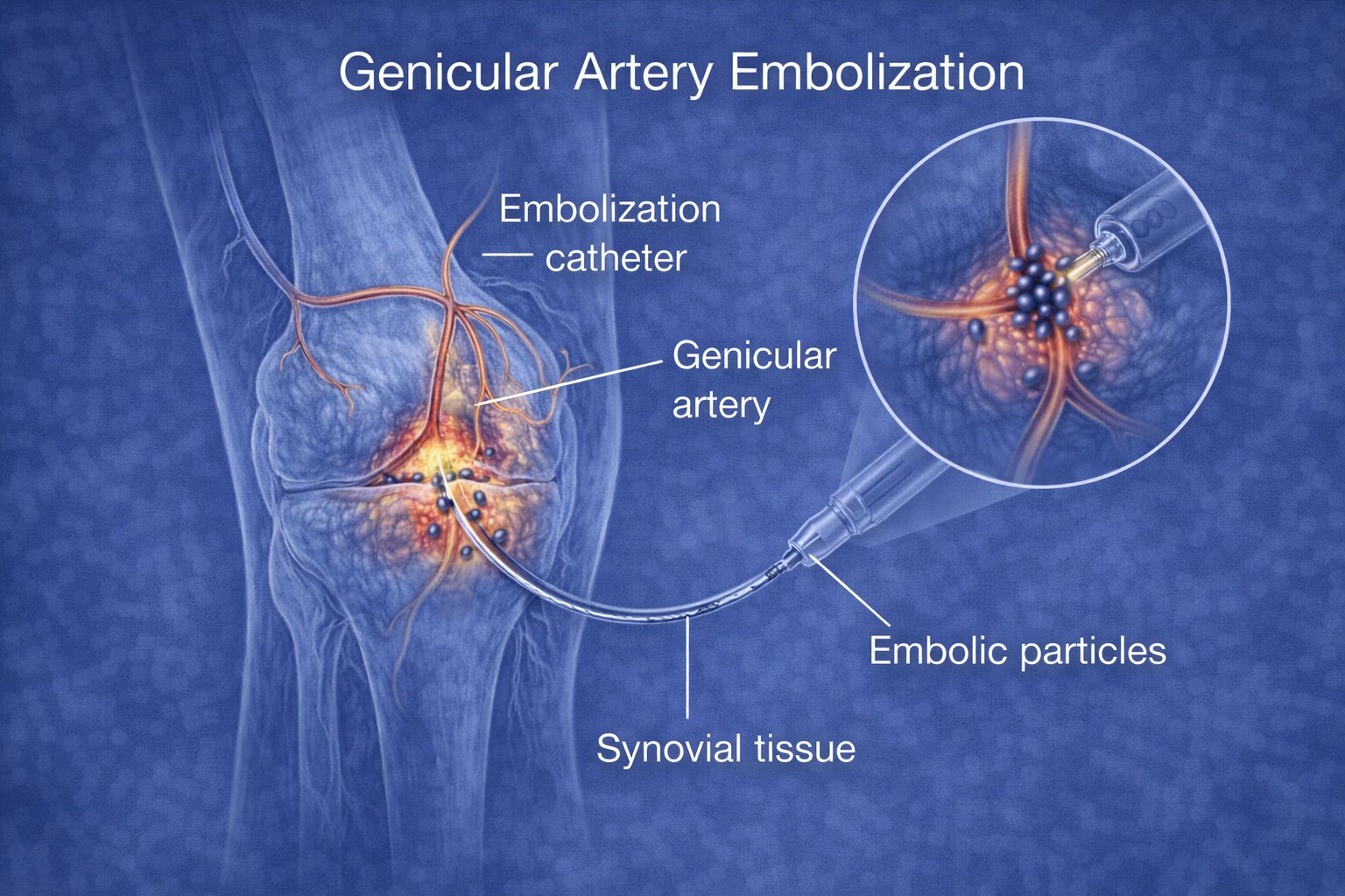 Genicular Artery Embolization
