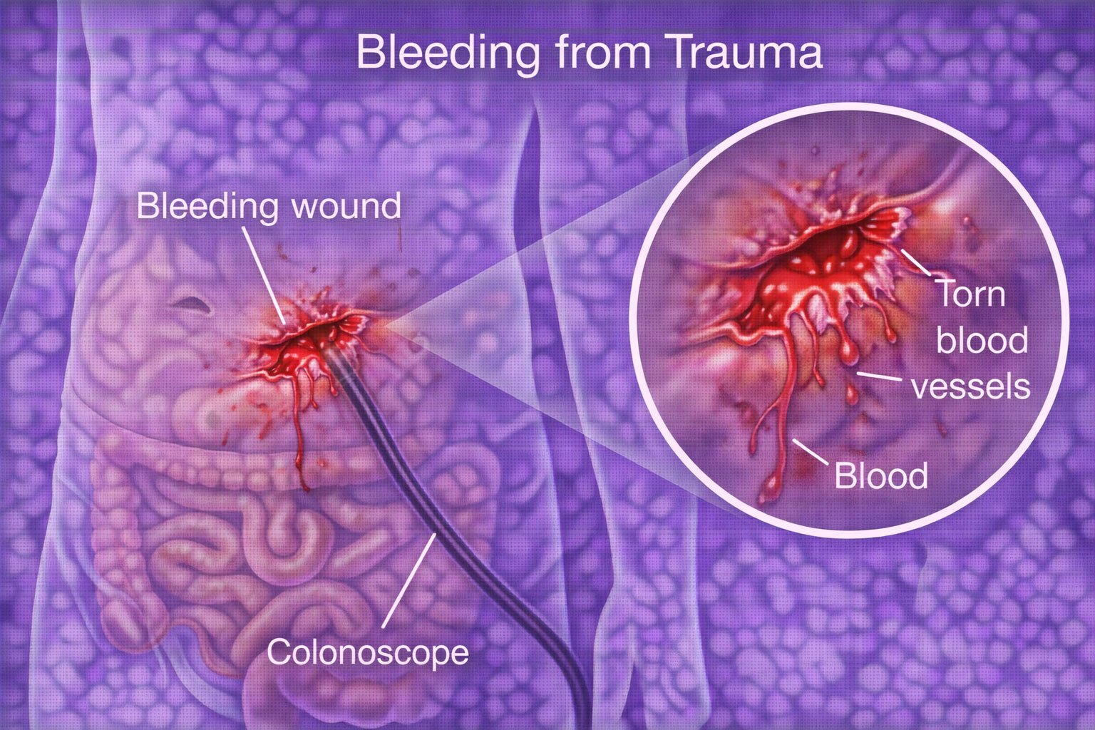 Bleeding from trauma