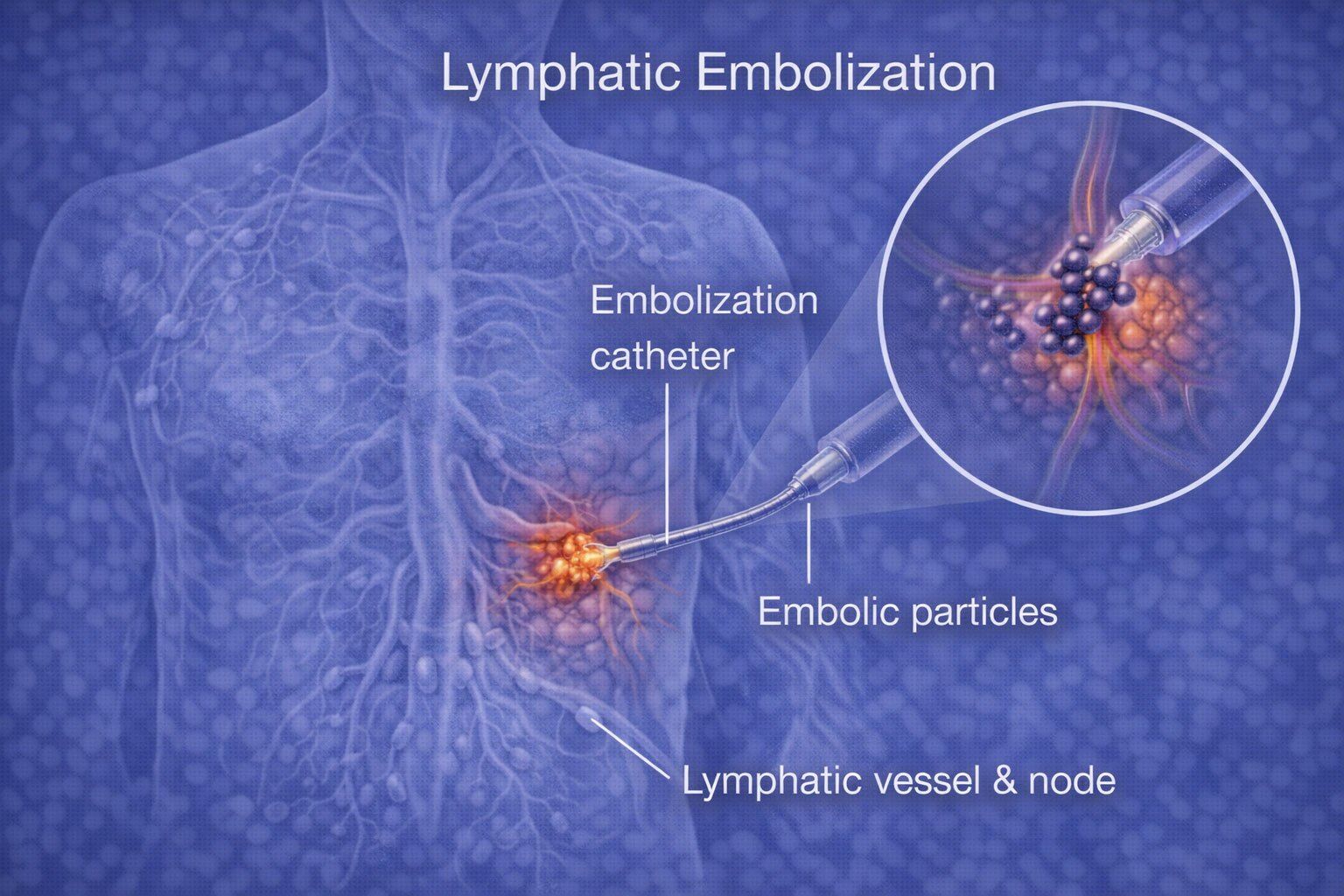Lymphatic embolization