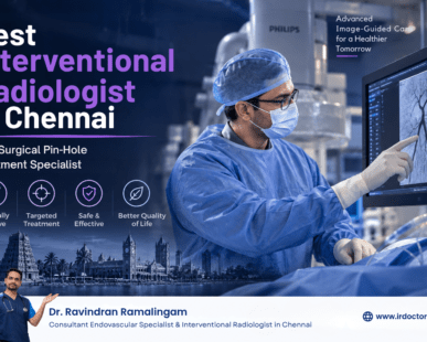 Best interventional radiologist in Chennai for non-surgical pin-hole treatment