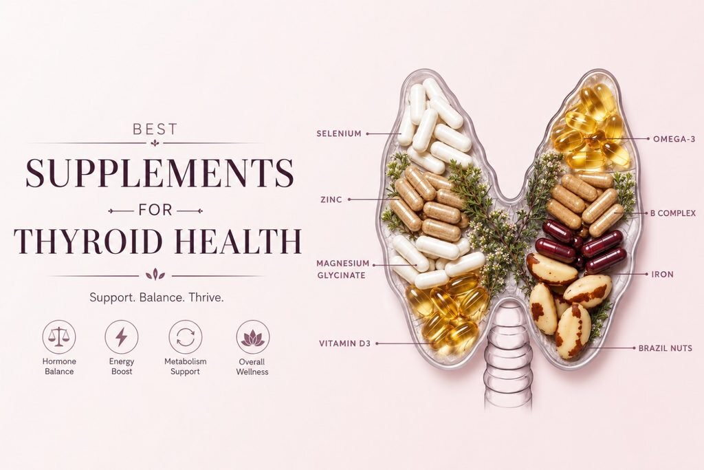 foods and supplements for thyroid health and non-surgical thyroid treatment